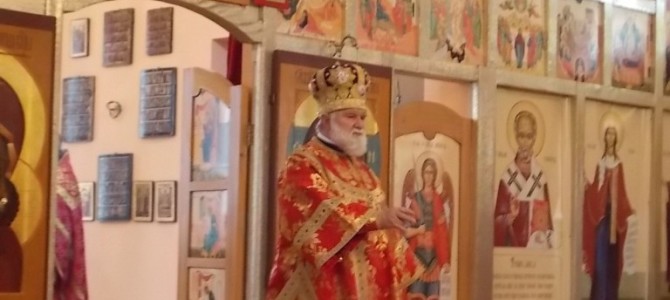 Проповедь митрополита Вадима в неделю святых жен-мироносиц в Слюдянке