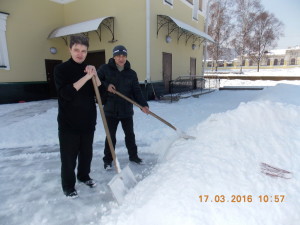 Приход, день рождения, снеговик, пост 