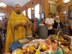 освящение яблок, Успенский пост, Яблочный Спас