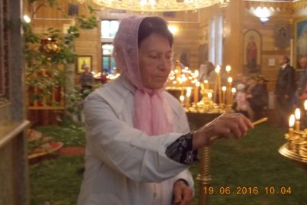 24 февраля 2018 года ушла ко Господу еще одна старая прихожанка нашего храма – Галина Рукавицина
