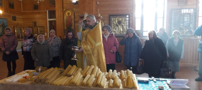 «Сретенские» свечи и чин их освящения