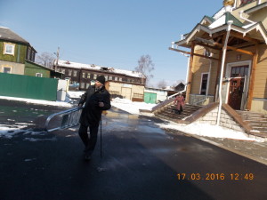 Приход, день рождения, снеговик, пост 