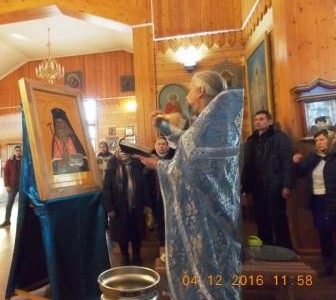 На праздник Введения во храм Пресвятой Владычицы нашей Богородицы и Приснодевы Марии 4 декабря 2016 года была освящена икона святителя Луки Войно-Ясенецкого